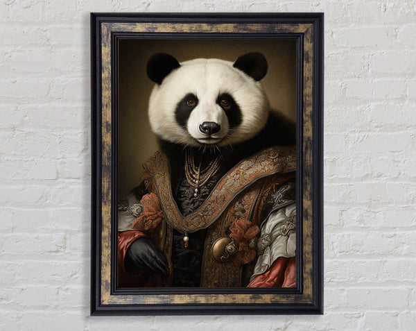 Panda Renaissance Framed Print