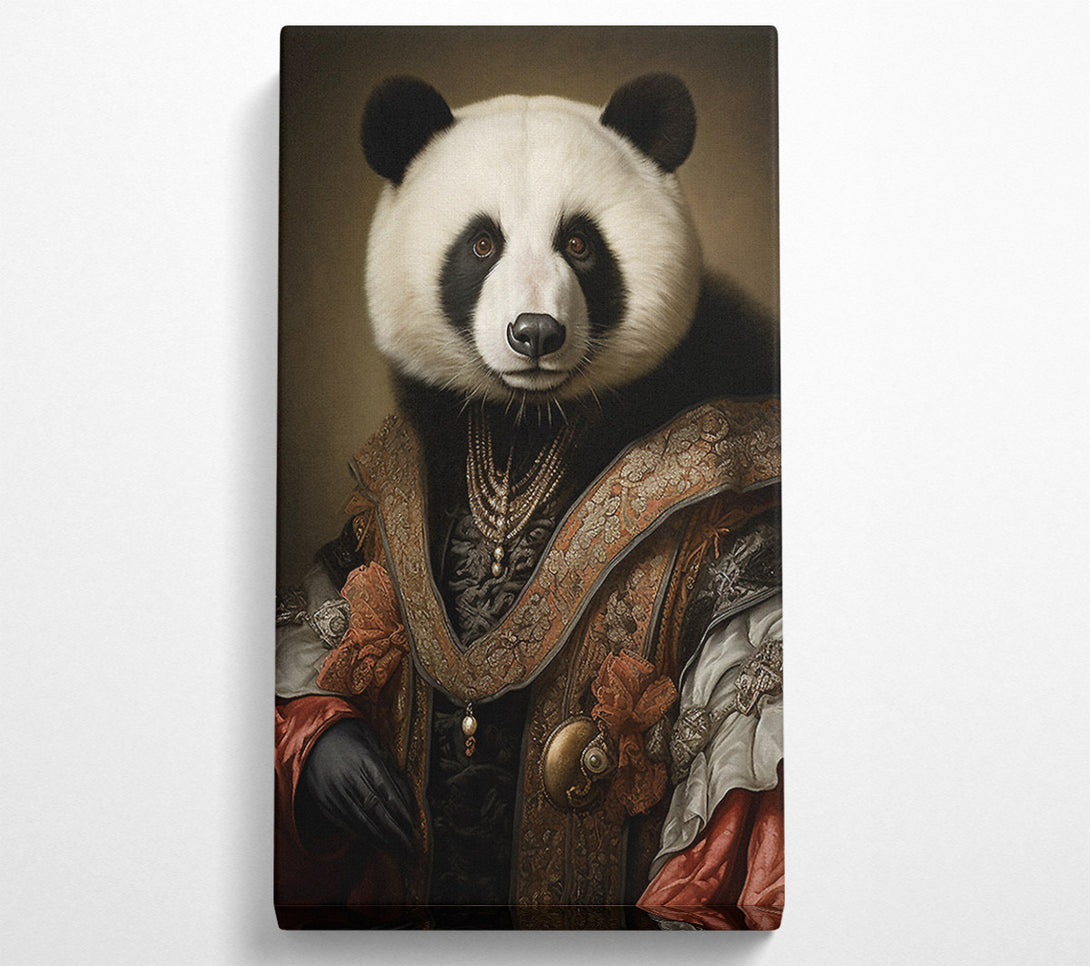  A Canvas Print of Panda Renaissance Canvas Wall Art