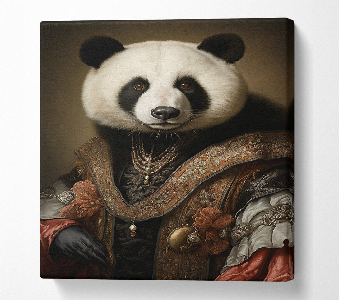  A Canvas Print of Panda Renaissance Canvas Wall Art