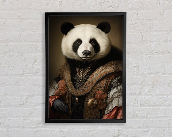 Panda Renaissance Framed Print