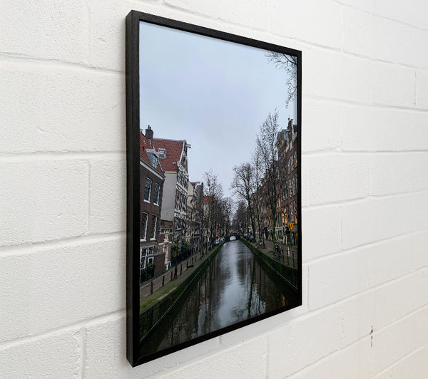 Grey Canal Reflections