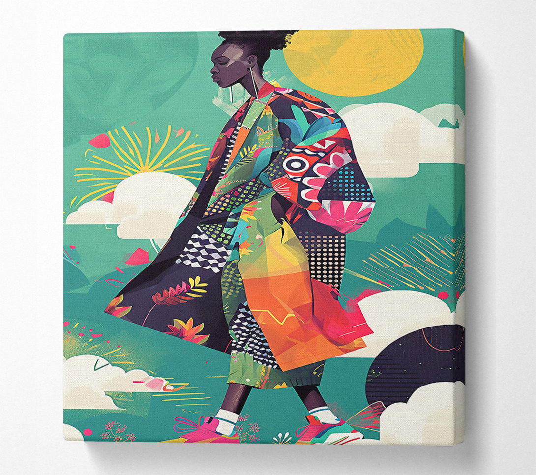  A Canvas Print of Paradise Of Sun Canvas Print