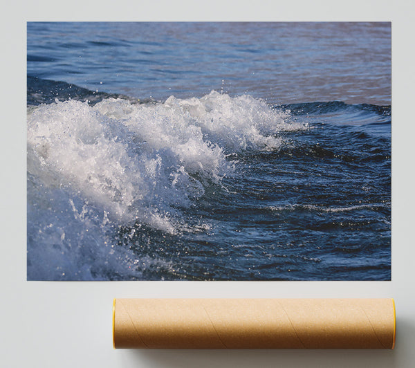 Blue Water'S Edge Poster