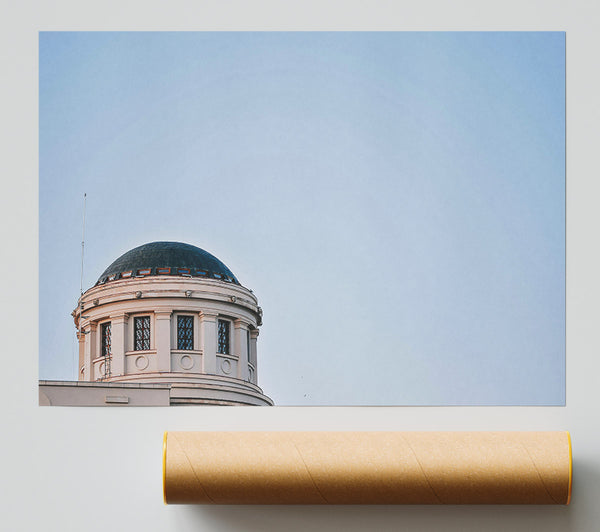 Pale Blue Dome Giclee Print