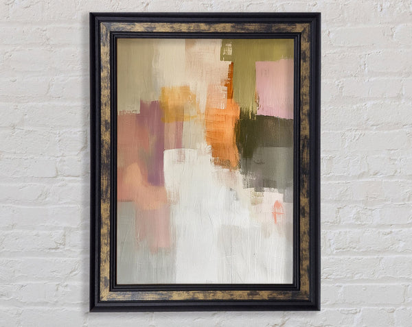 Pastel Love Framed Print