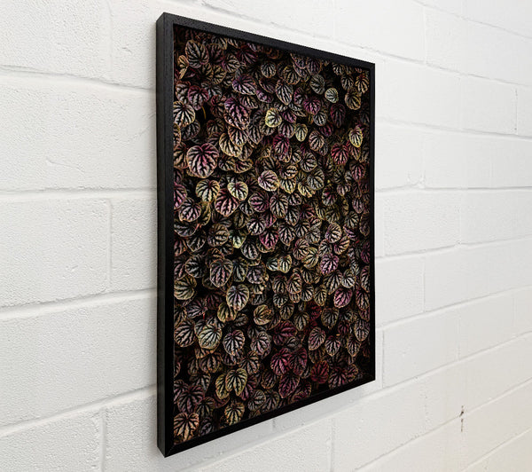Crimson Leaf Mosaic