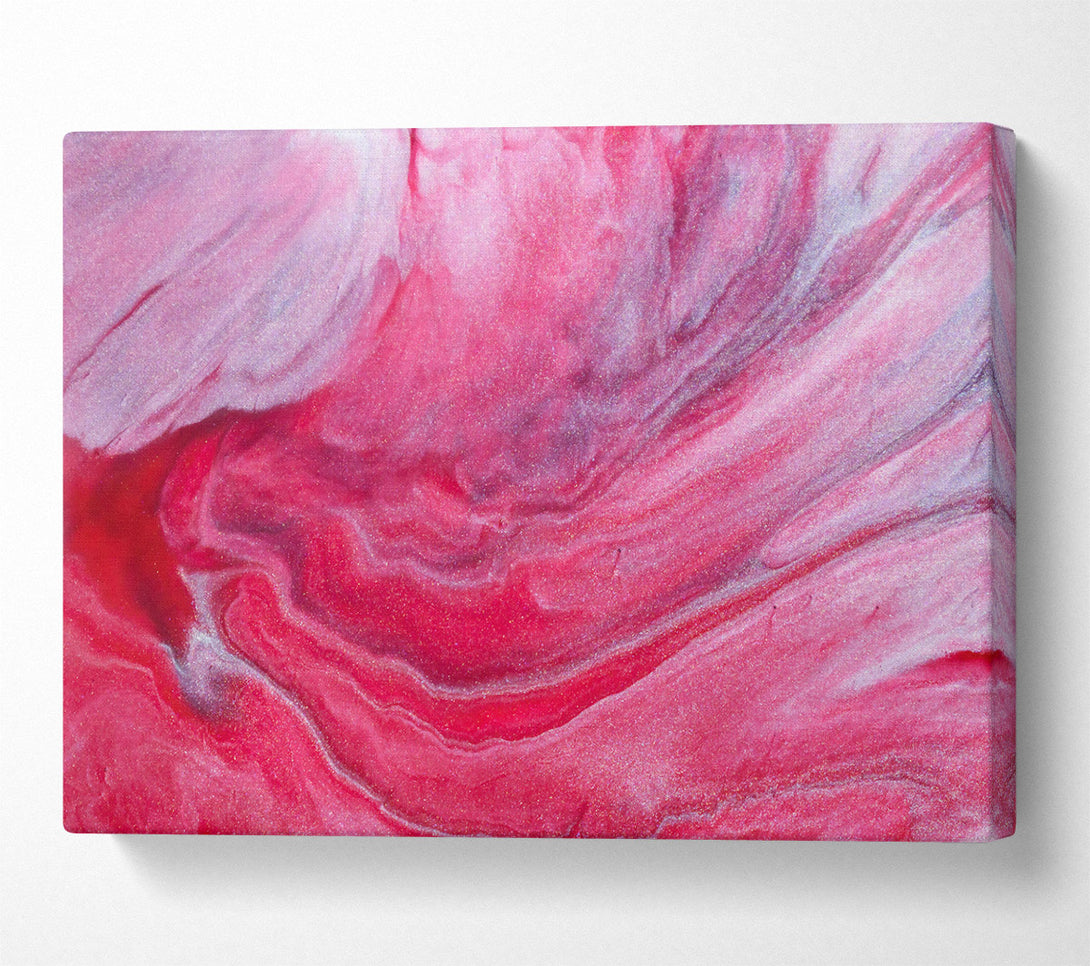  A Canvas Print of Crimson Flowing Dreams Canvas Print