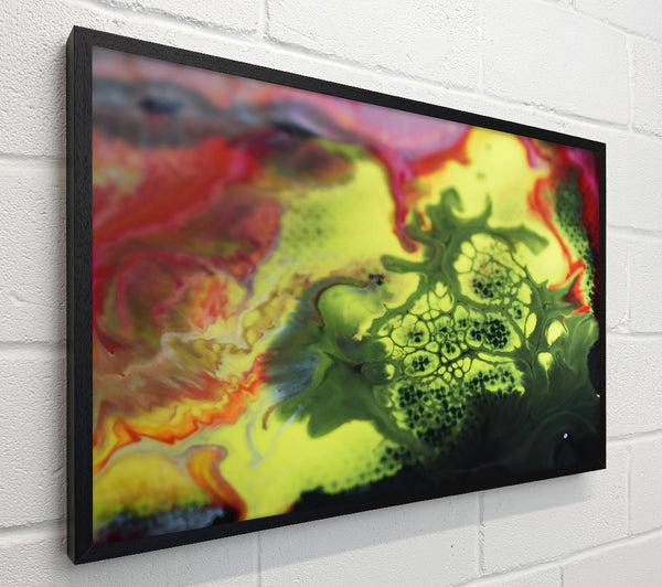 Lime Green Abstract
