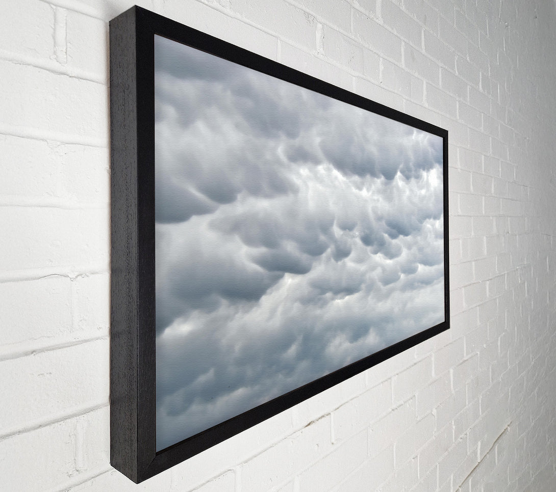  A Canvas Print of Grey Sky Canvas Canvas Print