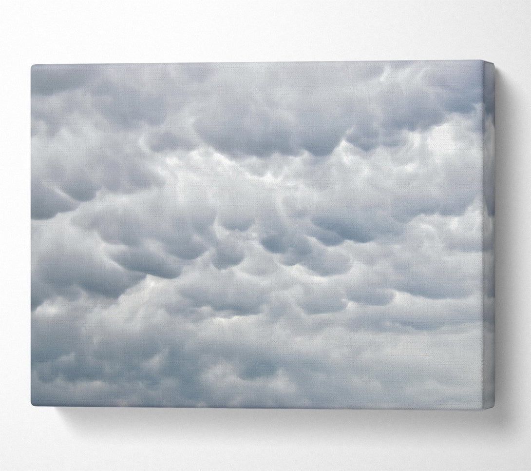  A Canvas Print of Grey Sky Canvas Canvas Print