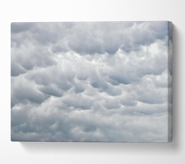  A Canvas Print of Grey Sky Canvas Canvas Print