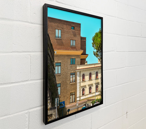 Yellow Brick Cityscape