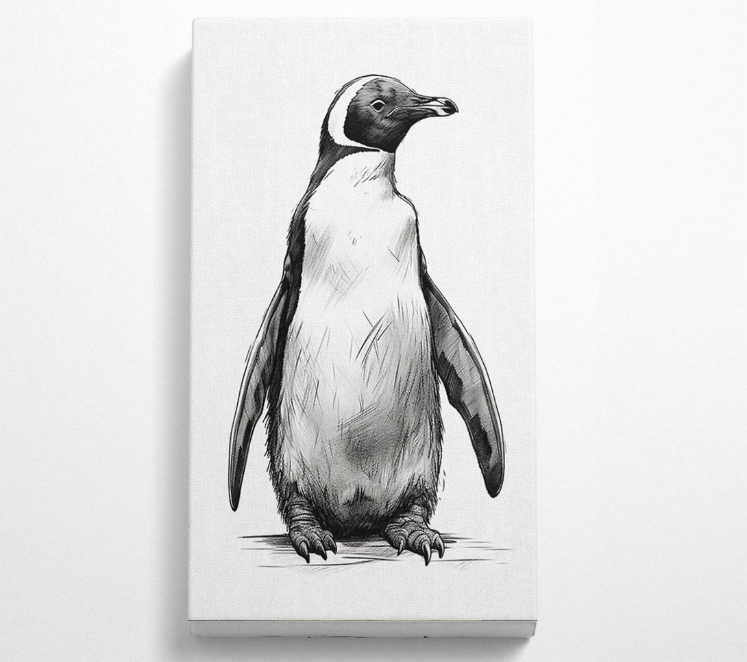  A Canvas Print of Penguin Cute Canvas Wall Art