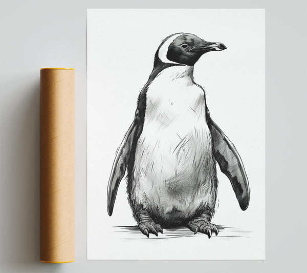 Penguin Cute Giclee Print