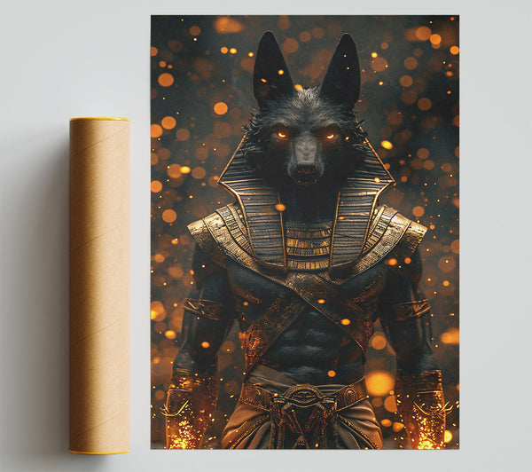 Pharaoah Wolf Print