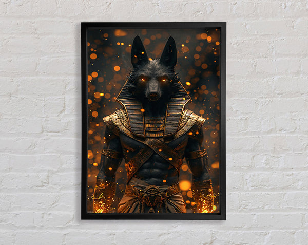 Pharaoah Wolf Framed Print