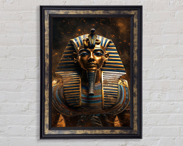 Pharoh Of Egypt Framed Print