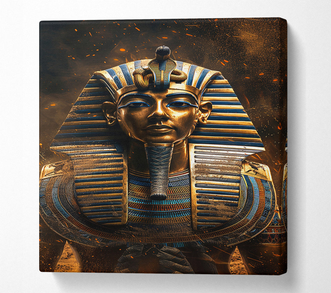  A Canvas Print of Pharoh Of Egypt Canvas Print