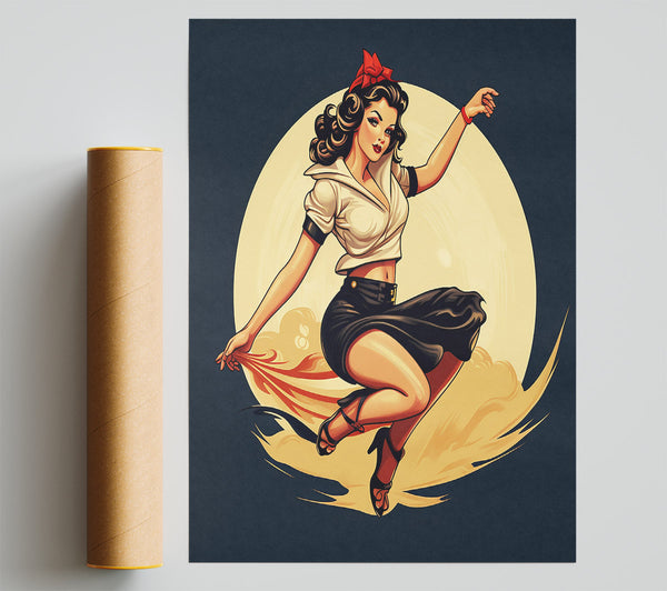 Pin Up Dance Print