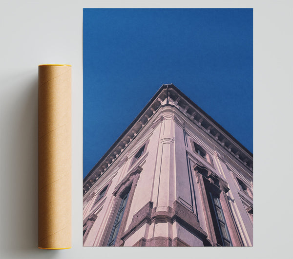 Pale Corner Skyward Giclee Print