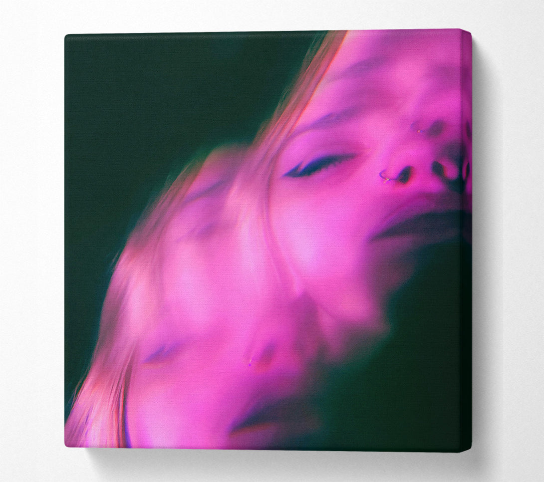  A Canvas Print of Pink Haze Dream Canvas Art