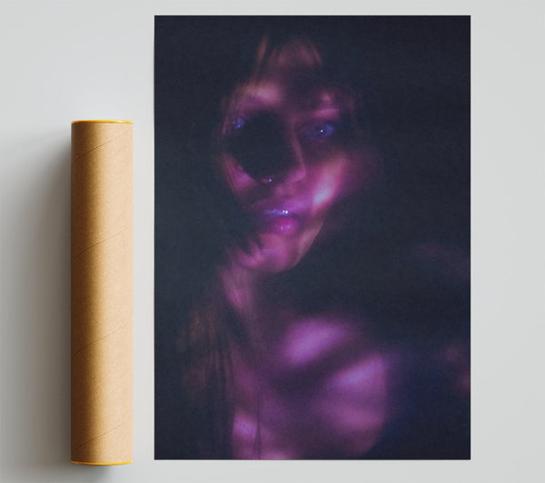 Purple Haze Portrait Print