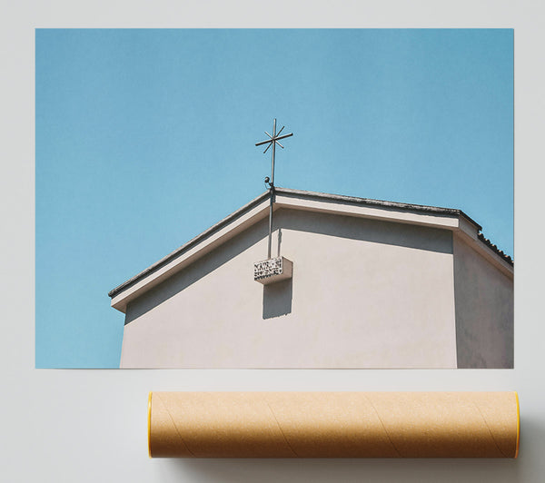 Pale Roof Star Giclee Print