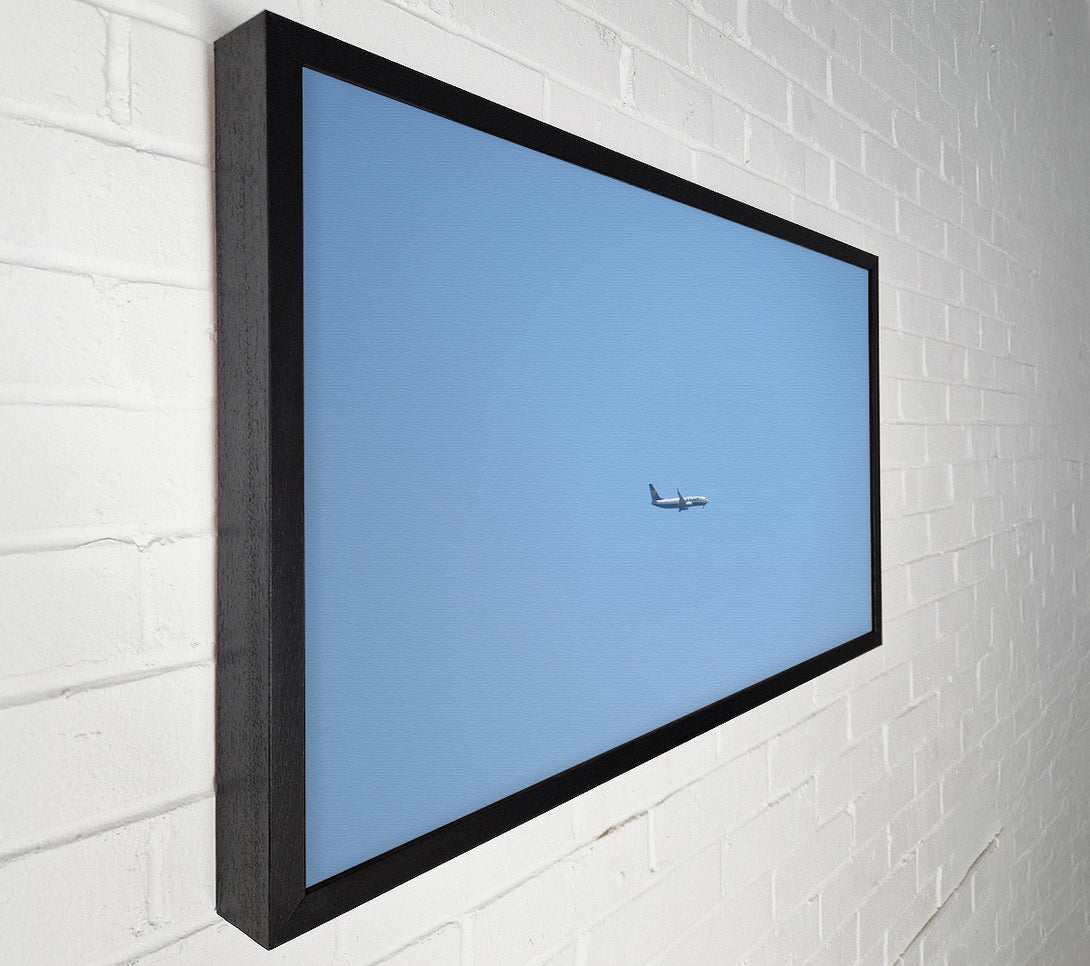  A Canvas Print of Azure Horizon Flight Canvas Art