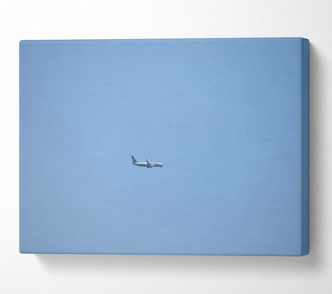 A Canvas Print of Azure Horizon Flight Canvas Art