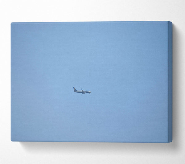  A Canvas Print of Azure Horizon Flight Canvas Art