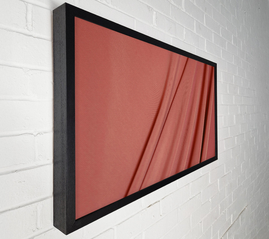  A Canvas Print of Terracotta Drape Study Canvas Art