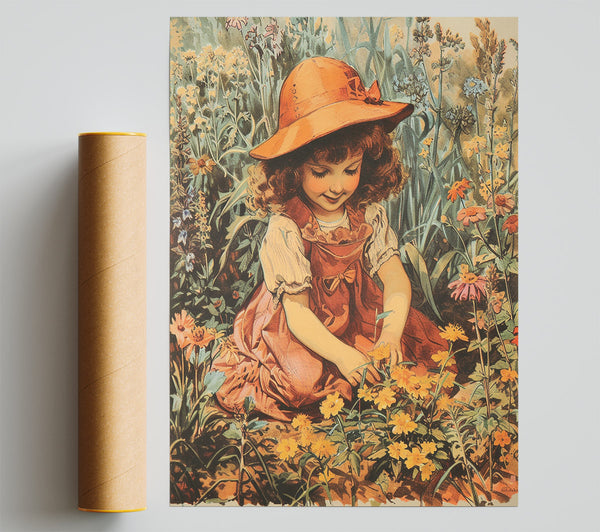 Planting The Flowers Poster