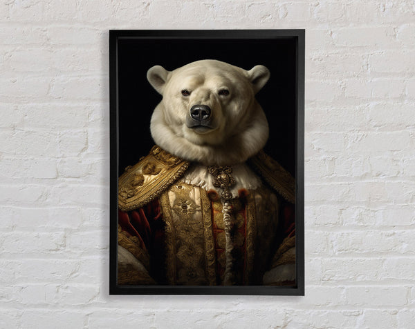 Polar Bear Renaissance Framed Print