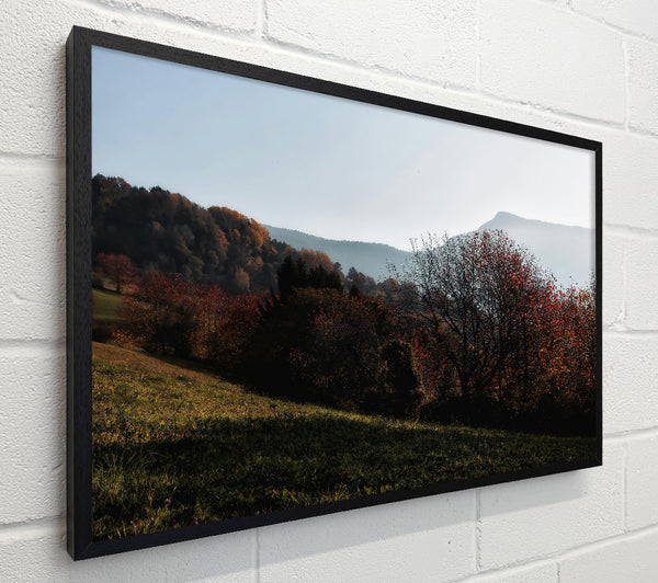 Crimson Autumn Hills