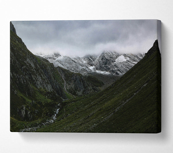  A Canvas Print of Green Valley Summit Canvas Art