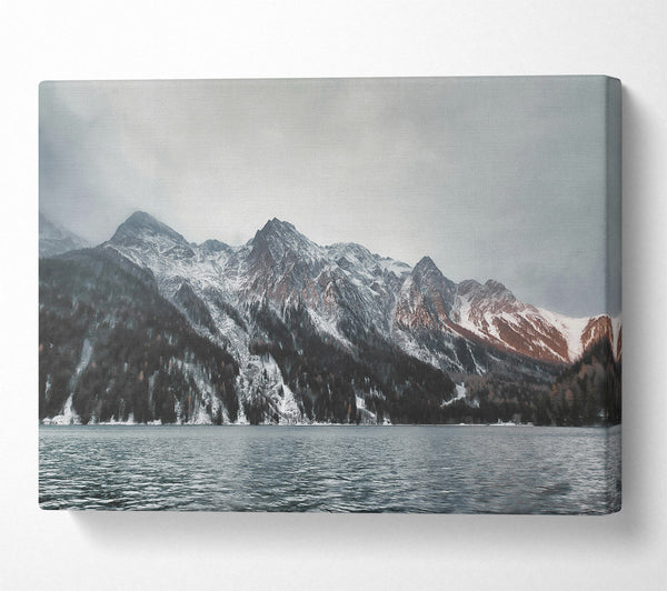  A Canvas Print of Gray Mountain Serenity Canvas Print
