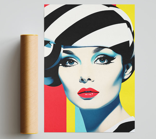 Pop Art Fashion Woman Giclee Print