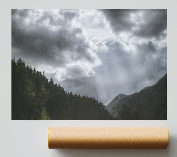 Silver Lining Clouds Poster