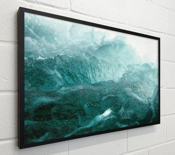 Teal Water Waves