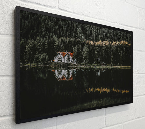 Golden Lake Reflection