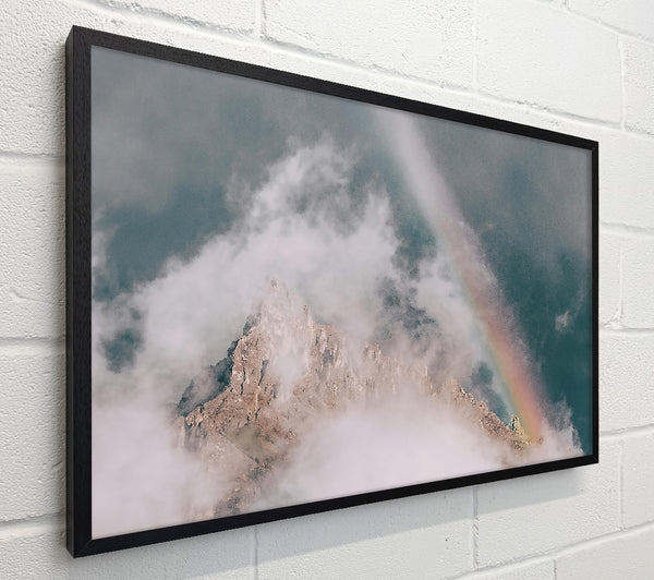 Teal Mountain Rainbow