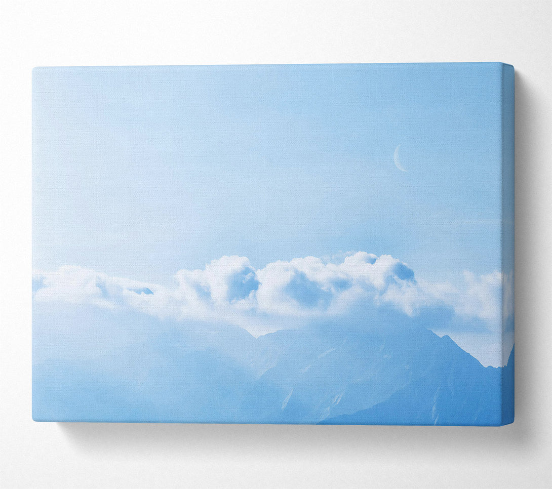  A Canvas Print of Azure Mountain Dreams Canvas Art