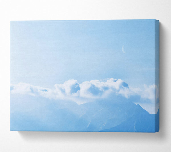  A Canvas Print of Azure Mountain Dreams Canvas Art
