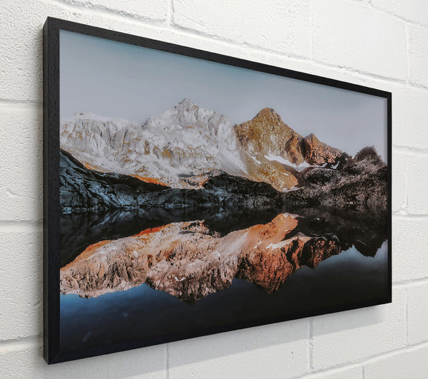 Red Mountain Reflection
