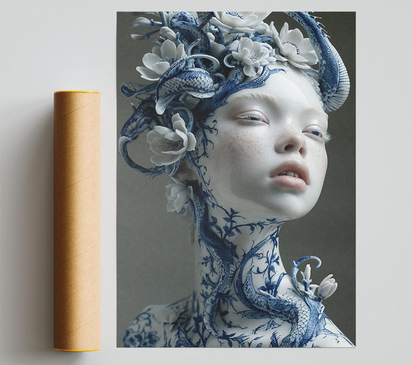 Porcelain Beauty Print