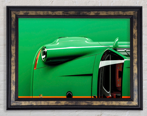 Porsche 911 Race Framed Print