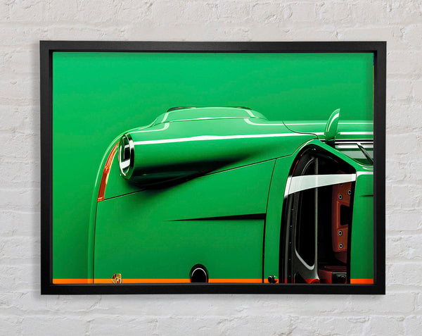 Porsche 911 Race Framed Print