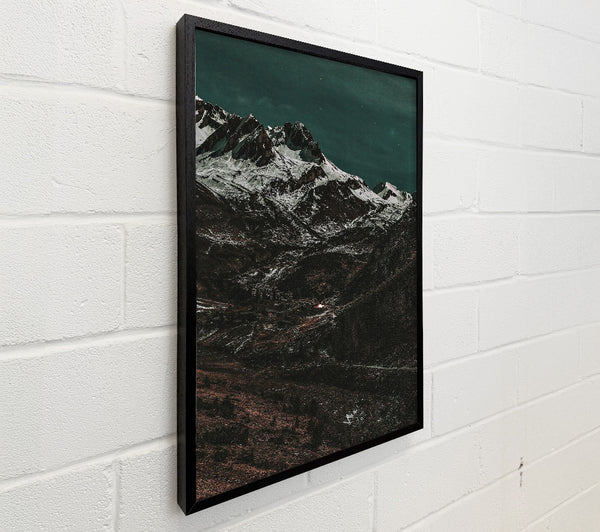 Midnight Teal Mountain