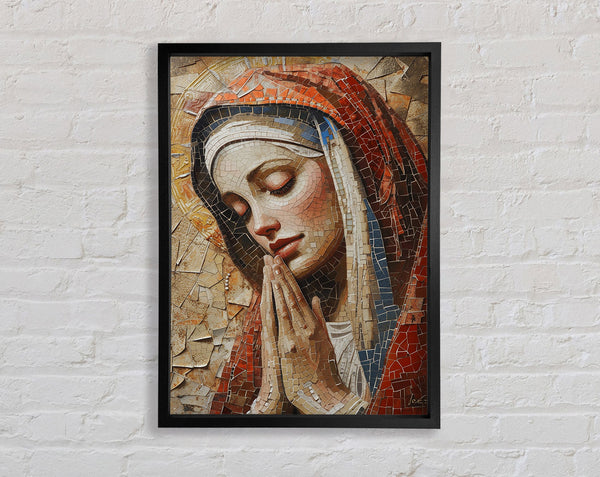 Prayers Mosaic Framed Print
