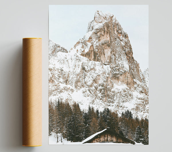 Brown Mountain Serenity Poster